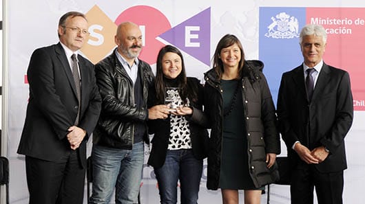 Ganador Premio Periodismo Educacion SIE 2014